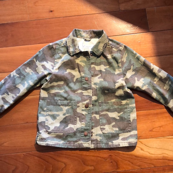camo jacket for baby girl